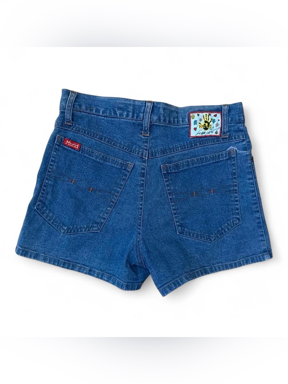 Vintage 90s Mudd Denim Shorts Blue 27